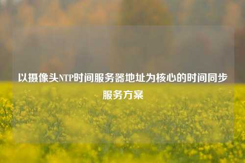 以攝像頭NTP時間服務(wù)器地址為核心的時間同步服務(wù)方案